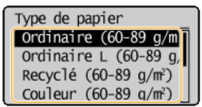 CANON I-SENSYS MF232W - Indiquez le format du papier. - 4