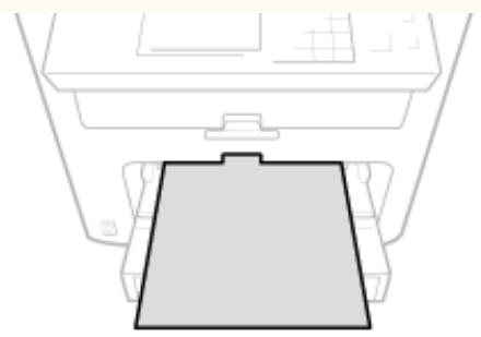 CANON I-SENSYS MF232W - Prenez soin de charger le papier en orientation portrait - 1
