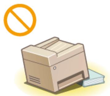 CANON I-SENSYS MF232W - Les lieux suivants sont à proscrire pour l'installation - 1