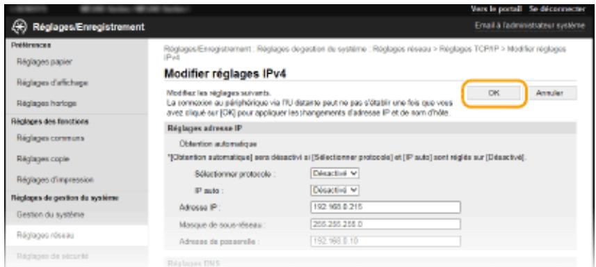 CANON I-SENSYS MF237W - Mise à jour dynamique du DNS - 1