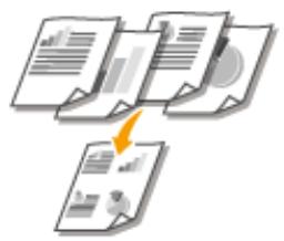 CANON I-SENSYS MF237W - Impression de plusieurs pages sur une seule feuille - 1