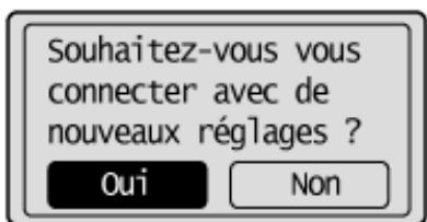 CANON I-SENSYS MF244DW - Sélectionnez et appuyez sur OK. - 2