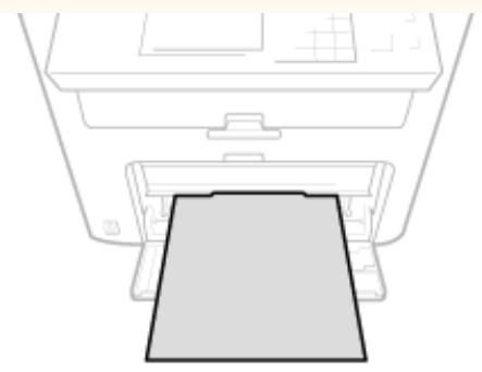CANON I-SENSYS MF244DW - Prenez soin de charger le papier en orientation portrait - 1