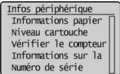 CANON I-SENSYS MF244DW - Suivi statut - 1