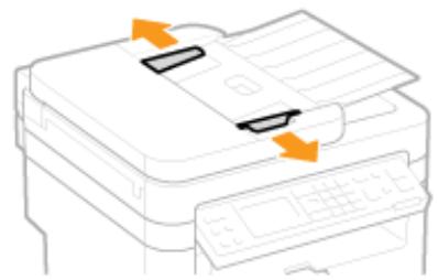 CANON I-SENSYS MF244DW - Écartez les guides document. - 1