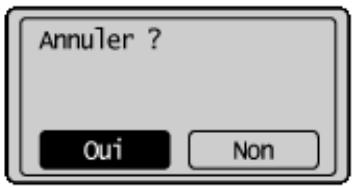 CANON I-SENSYS MF249DW - Annulation à partir d'une application - 16