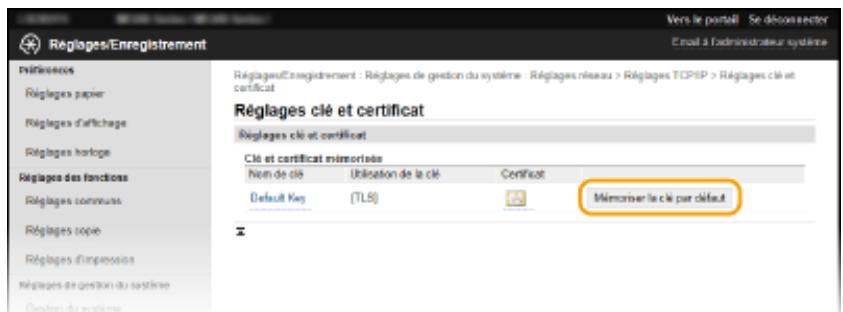 CANON I-SENSYS MF249DW - Activation de communications cryptées TLS pour l'iu distante - 5