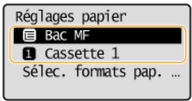 CANON I-SENSYS MF249DW - Enregistrement d'un format de papier personnalisé - 1