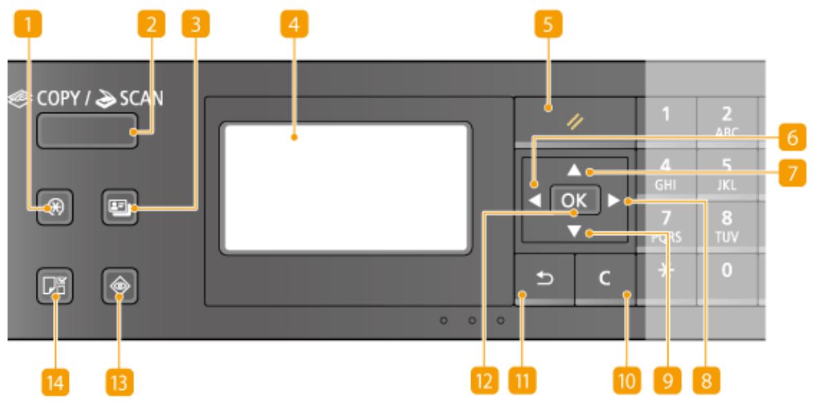 CANON I-SENSYS MF249DW - Touche [] - 1
