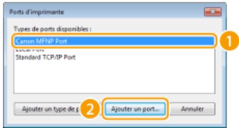 CANON I-SENSYS MF249DW - Ajout d'un port - 1