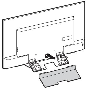 SONY KD55X8005 - Vorbereitung der Montagedes Fernsehgeräts - 1