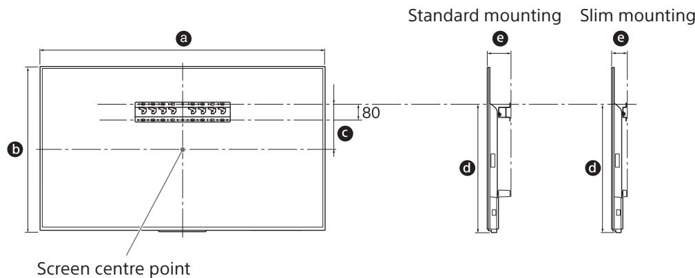 SONY KD55X8005 - Decide on the installation location. - 1