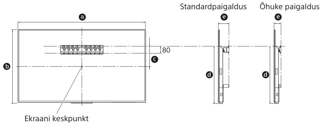 SONY KD55X8005 - Tehke kindlaks paigalduskoht. - 1