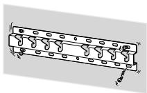 SONY KD-55XE8096 - Konzolu na zed bezpečné namontujte podle následujících tokynu v tomto navodu k použiti. - 1