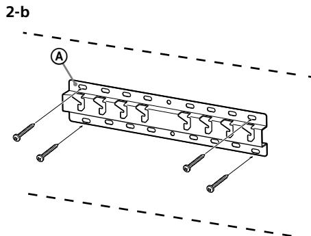 SONY KD-55XE8096 - Jalustan asennus seinään - 2