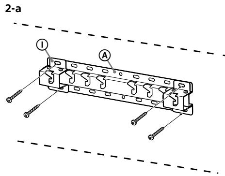 SONY KD49XE8096 - Pagrindo montavimas priesenos - 1