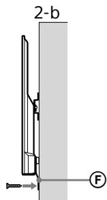 SONY KD49XE8096 - Teendők a tv-készülék aljának elmozdulása Ellen. - 2