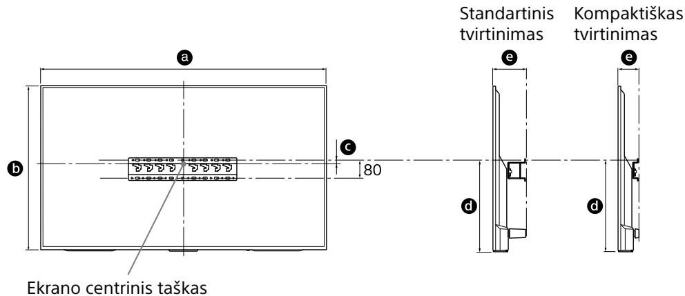 SONY KD49XE8096 - Nusprěskite, kurioje vietoje montuosite. - 1