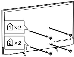 SONY KD49XE8096 - A televíziókszülék   felszerelésénék előkésztíse - 1
