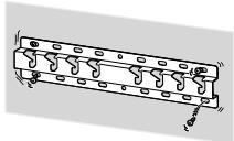 SONY KD49XE8096 - Duvar aski aparatini duvara bu kullanim kilavuzundaki talimatlara gore saglam bir sekilde monte ettiğinizden emin olun. - 1