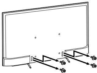 SONY KD49XE8096BAEP - Irrota poytajalusta televisiosta. - 1