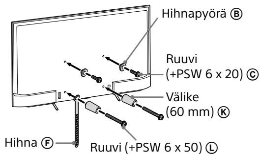 SONY KD49XE8096BAEP - Huomautus - 1