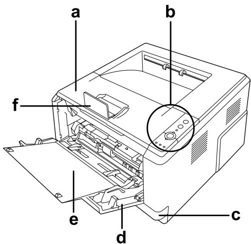 EPSON ACULASER M2400DT - Vue avant - 1