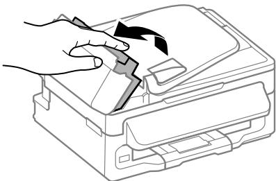 EPSON WF2540WF - Retirez délicatement le papier collé. - 2