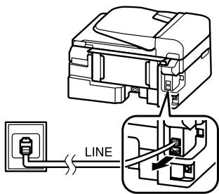 EPSON WORKFORCE WF-2530WF - Lijn delen met telefoontoestel - 2