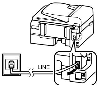 EPSON WORKFORCE WF-2540WF - Sharing line with phone device - 2