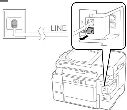 EPSON WF3540DTWF - Sharing line with phone device - 2