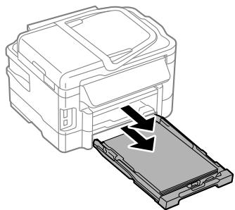 EPSON WF3540DTWF - Entfernen von gestautem Papier aus der Papierkassette - 1