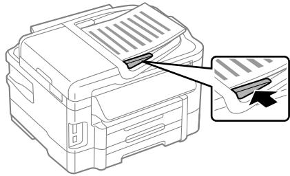 EPSON WF3540DTWF - Insira os documentos originais no alimentador automatico de documents com a face impressa voltada para cima e a margem mais curta voltada para o interior do produits. - 3