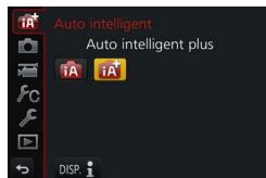 PANASONIC LUMIX DMC-TZ80 - Basculement entre le mode auto intelligent plus et le mode auto intelligent - 3