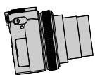 PANASONIC LUMIX DMC-TZ80 - Inclinaison vers le haut ou le bas - 1