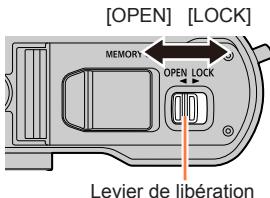 PANASONIC LUMIX DMC-TZ80 - Tz100/TZ101 insérer et retirer la carte (en option) - 2