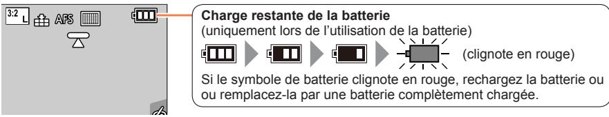 PANASONIC LUMIX DMC-TZ80 - Remarques sur le temps de charge - 1