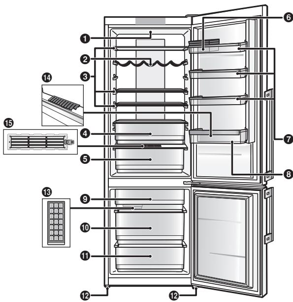 PANASONIC NR-BN34EX2-E-NR-BN34EX2-MV - Compartment du concélateur - 2
