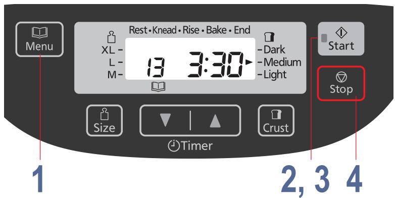 PANASONIC SD-ZB2512KXE - Baking Brioche - 1