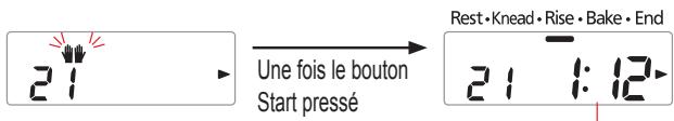 PANASONIC SD-ZB2512KXE - Ajoutez les ingrédients supplémentaires lorsque le signal sonore retentit, puis appuyez de nouveau sur le 'start' (marche) - 1