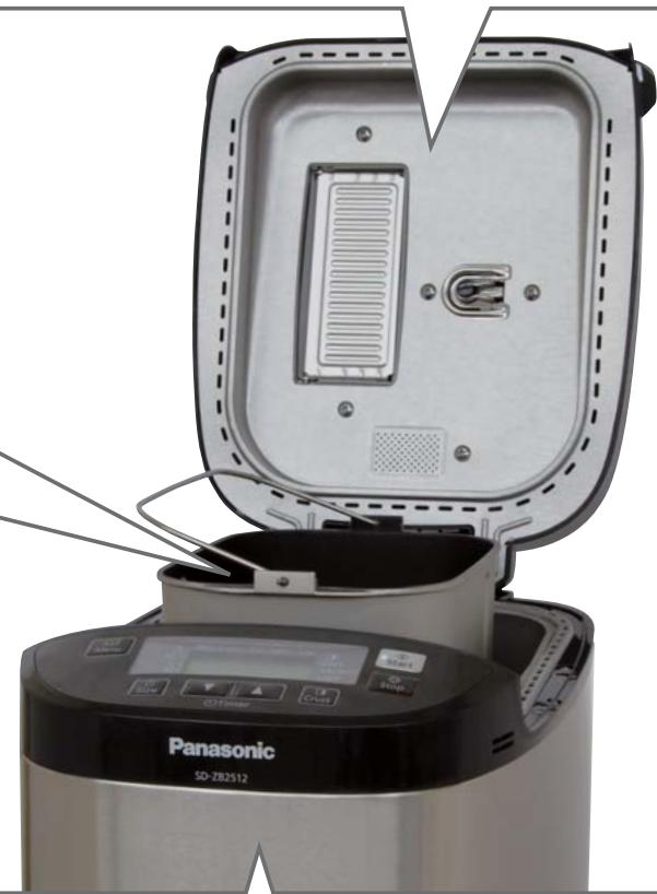 PANASONIC SD-ZB2512KXE - Orificio de salute de vapor - 2