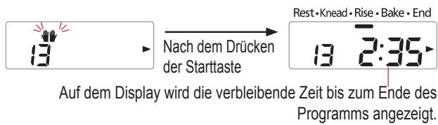 PANASONIC SD-ZB2512KXE - Geben Sie zusätzliche Butter hinzu, wenn der Piepton ertönt, und drücken Sie dann erneut auf 'Start' - 1