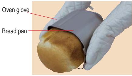 PANASONIC 2512 - Remove the bread immediately, - 1