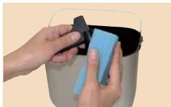 PANASONIC 2512 - Recipiente del pan y pala de amasar - 1