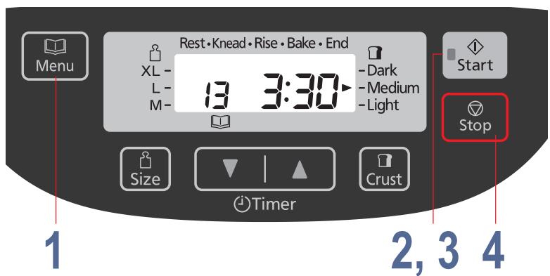 PANASONIC 2512 - Brioche backen - 1