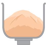 PANASONIC 2512 - Abra la tapa y raspe la masa y cuando se oiga el pitido, dé forma a la superficie de la mesa antes de que pasen 3关键时刻 - 1