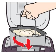 PANASONIC SD ZB2512 - Introduire gli ingredienti dosati nel cestello del pane - 3