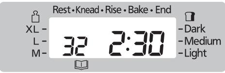 PANASONIC SD ZB2512 - Set the cooking time - 2