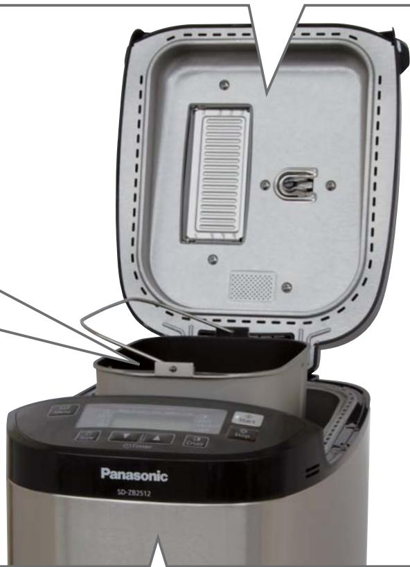 PANASONIC SD ZB2512 - Aperture per la fuoriuscita del vapore - 2