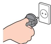 PANASONIC SD ZB2512 - Plug the Bread Maker into a 230 V socket - 1